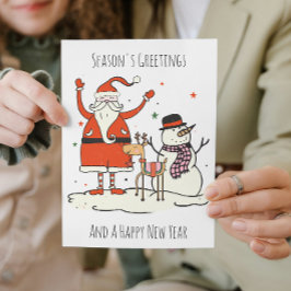 Farbenfrohe Weihnachten Non-Foto-Glück Neues Jahr