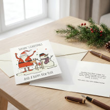 Farbenfrohe Weihnachten Non-Foto-Glück Neues Jahr
