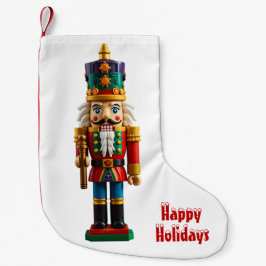 Farbenfrohe Weihnachtsnachtscreme Kleiner Weihnachtsstrumpf