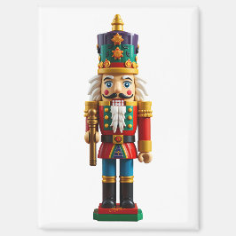 Farbenfrohe Weihnachtsnachtscreme Magnet