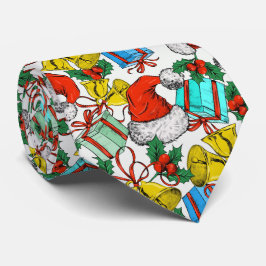 Farbenfrohe Weihnachtsschmuck Holidays Neck Tie Krawatte