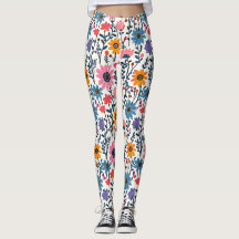 Farbenfrohe Whimsical Folk Art Floral
