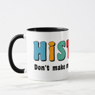 Farbenfrohe Wiederholungsgeschichte Tasse