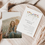 Farbenfrohe Wildblume | Monogram Foto Wedding Invi Einladung<br><div class="desc">Diese farbenfrohe Wildblume | monogramm Foto Hochzeitseinladung ist perfekt für Ihre einfache, whimsical boho Regenbogen Sommerhochzeit. Die hellen, zauberhaften Rosa-, Gelb-, Orange- und Goldfloralen verleihen diesem Produkt das Gefühl eines minimalistisch eleganten Vintagen Hippie-Frühlingsgartens. Das moderne Design ist künstlerisch und zart und zeigt eine klassische erdige Wiese in Aquarell. Egal für...</div>