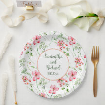 Farbenfrohe Wildblumen Hochzeit