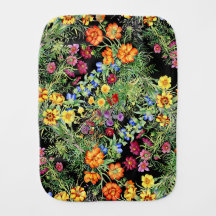 Farbenfrohe Wildblumen Pink Yellow Blue