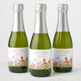 Farbenfrohe wilde Blume Land Hochzeit Cheers