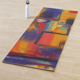 Farbenfrohe Yoga Mat Yogamatte