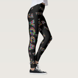 Farbenfrohe Yoga Women's Workout Wandern Leggings