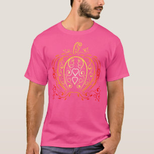 Farbenfrohe Zierspuppe für Erntedank T-Shirt