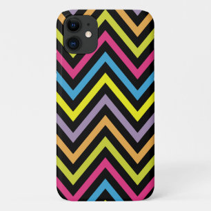 Farbenfrohe Zigzag, Regenbogen Zigzag, farbenfrohe Case-Mate iPhone Hülle