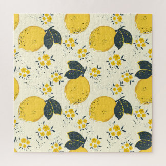 Farbenfrohe Zitrusfrüchte, Zitrone Blume.