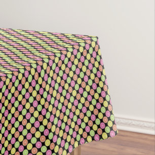 Farbenfrohe Zitrusscheiben Tischdecke
