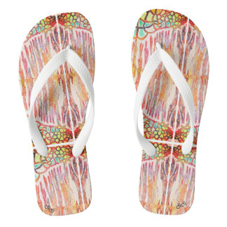 Farbenfrohe Zorn, Strandbekleidung Flip Flops