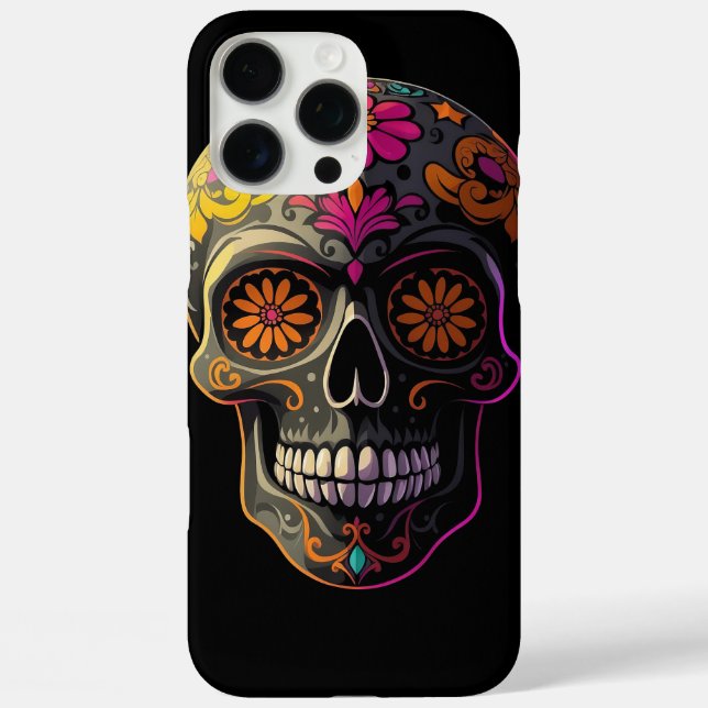 Farbenfrohe Zuckerkulptur Kunstästhetik iPhone 16 Pro Max Hülle (Rückseite)