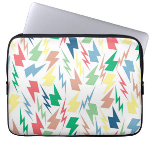 Farbenfroher Blitz Y2K Indie Modern Laptopschutzhülle