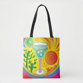 Farbenfroher Cocktail Tasche