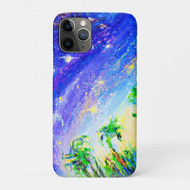 Farbenfroher Dance Dancing im Himmel. Jetzt kaufen Case-Mate iPhone Hülle (Rückseite)