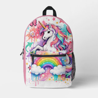 Farbenfroher Dream Schmetterling Rucksack