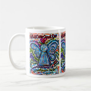 Farbenfroher Engelkrebs kann keine Kaffee-Tasse po Kaffeetasse