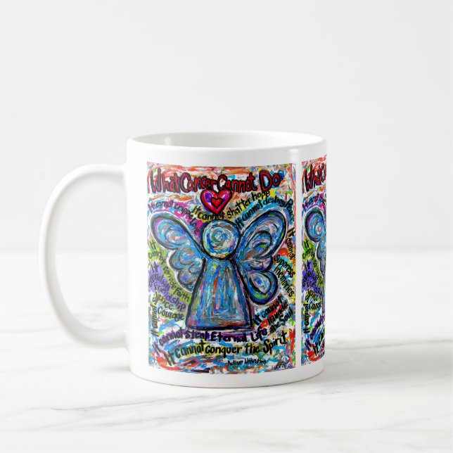 Farbenfroher Engelkrebs kann keine Kaffee-Tasse po Kaffeetasse (Links)