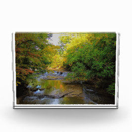 Farbenfroher Fall Fotoblock