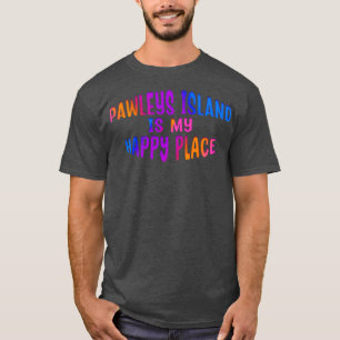 Farbenfroher Farbverlauf PAWLEYS ISLAND IST MEIN G T-Shirt