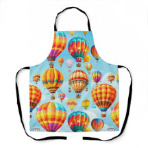 Farbenfroher Flug Hot Air Ballon