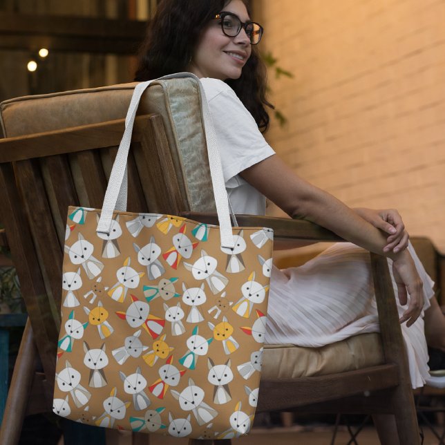 Farbenfroher Fox Cartoon Tasche (Von Creator hochgeladen)