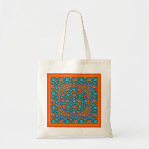 Farbenfroher Fun Fish in Sea Budget Tote Bag Tragetasche