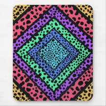 Farbenfroher geometrischer Regenbogen Gepard Tierd
