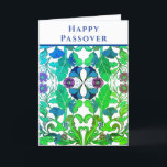 Farbenfroher Glückspass - Stern von David Holiday Feiertagskarte<br><div class="desc">Dekorative "Happy Pesach" Grußkarte mit Star of David im Inneren.Sie können den Gruß auf der Vorderseite und die Nachricht auf der Innenseite der Karte anpassen.</div>