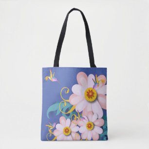 Farbenfroher Humming Bird Tasche