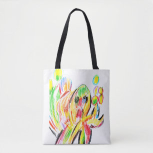 Farbenfroher Krake  Tasche