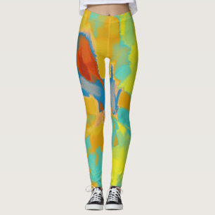 Farbenfroher Paint Spritzer #21 Leggings