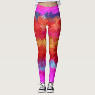 Farbenfroher Paint Spritzer #37 Leggings