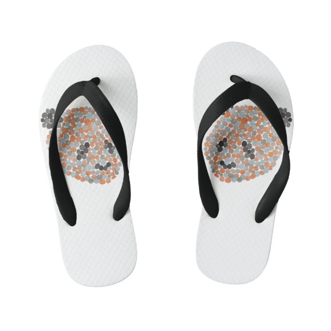 Farbenfroher Panda-Bär Kinderbadesandalen (Fußbett)