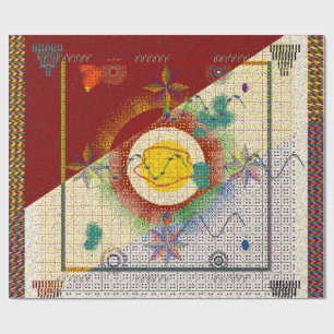 Farbenfroher persischer Teppich-Mandala-Muster Geschenkpapier