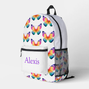 Farbenfroher personalisierter Rucksack, Kinder süß Bedruckter Rucksack