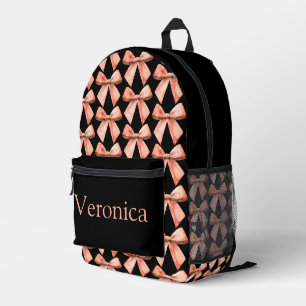 Farbenfroher personalisierter Rucksack, Kinderbohn Bedruckter Rucksack