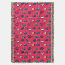 Farbenfroher Pop Art Ostereier Muster Decke