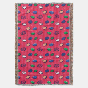 Farbenfroher Pop Art Ostereier Muster Decke