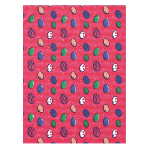 Farbenfroher Pop Art Ostereier Muster Tischdecke