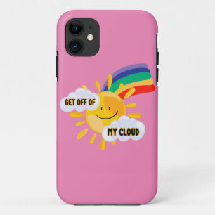 Farbenfroher Regenbogen aus meiner Cloud Case-Mate iPhone Hülle