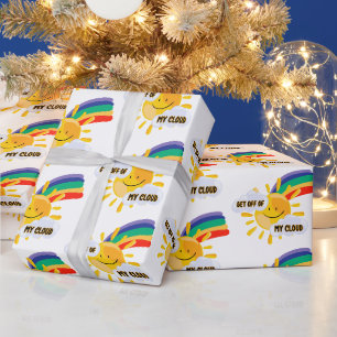 Farbenfroher Regenbogen aus meiner Cloud Geschenkpapier