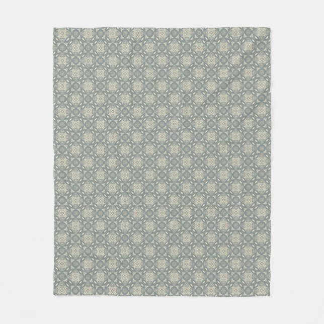 Farbenfroher Retro-Musterhintergrund 5 Fleecedecke (Vorderseite)