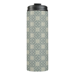 Farbenfroher Retro-Musterhintergrund 5 Thermosbecher