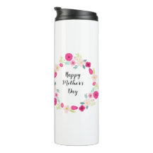 Farbenfroher rustikaler Blumenkranz