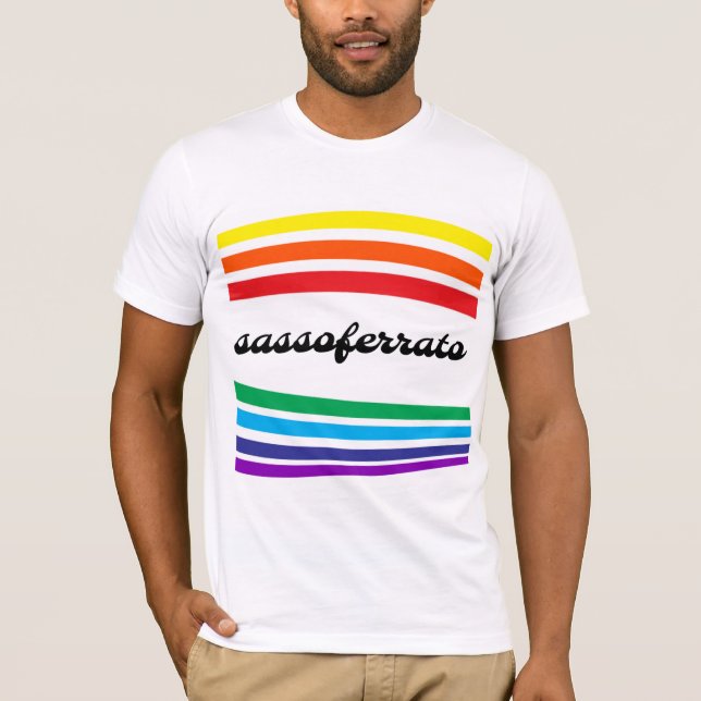 Farbenfroher Sassoferrato T-Shirt (Vorderseite)