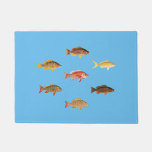 Farbenfroher Schnappfisch Fußmatte
